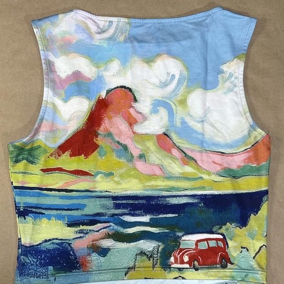 Cider Medium Top Pair NWT Summer Vacay Vibes 🏖️🚢 - Picture 4 of 11